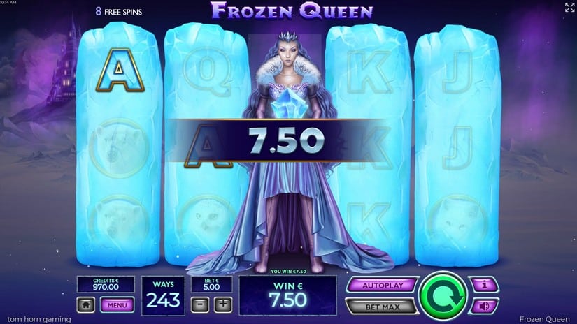 Frozen Queen slot screen 4