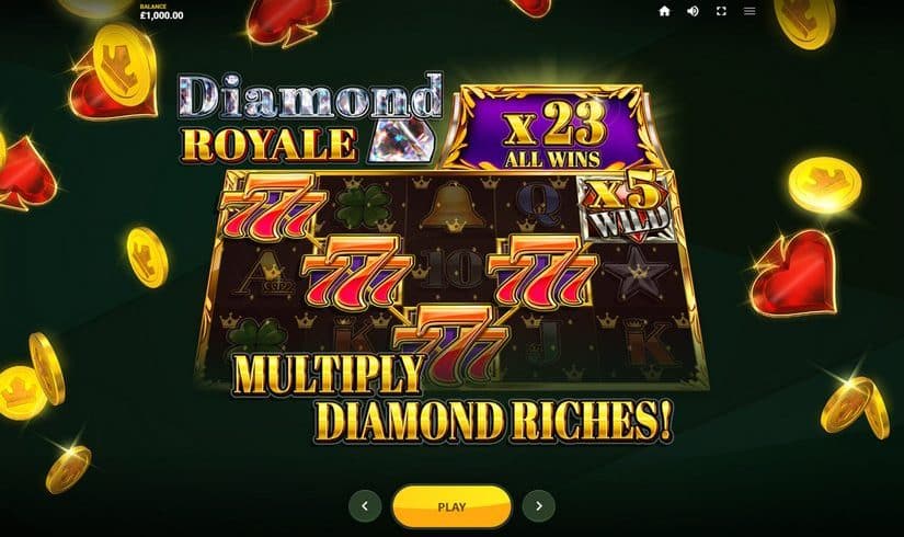 Diamond Royale slot screen 1