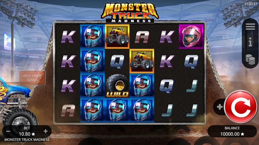Monster Truck Madness slot screen 1