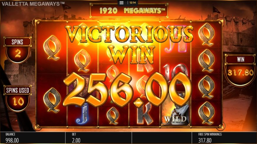 Valletta slot screen 5