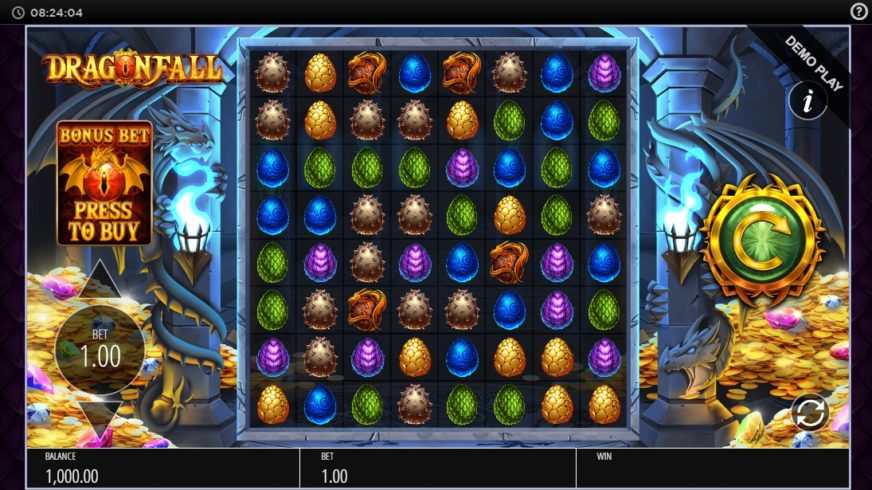 Dragon Fall slot screen 1
