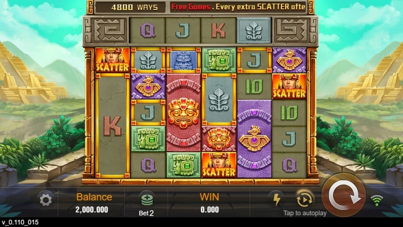 Golden Empire slot screen 1