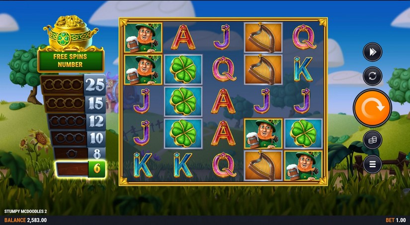 Stumpy McDoodles 2 slot screen 1