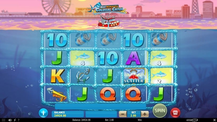 Boat Bonanza Colossal Catch slot screen 3