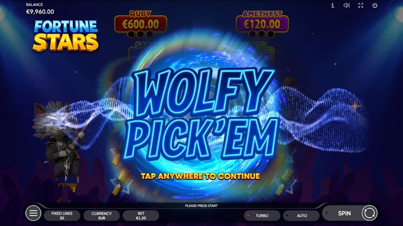 Fortune Stars slot screen 3