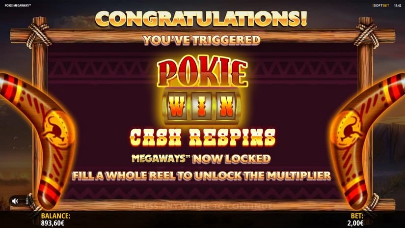 Pokie Megaways slot screen 4