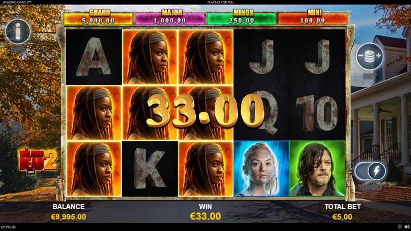 The Walking Dead 2 slot screen 5