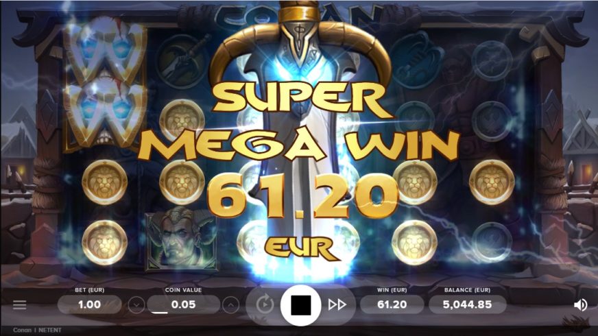 Conan slot screen 4