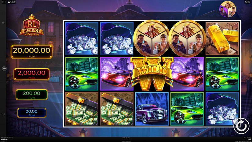 Spin City Lux slot screen 2