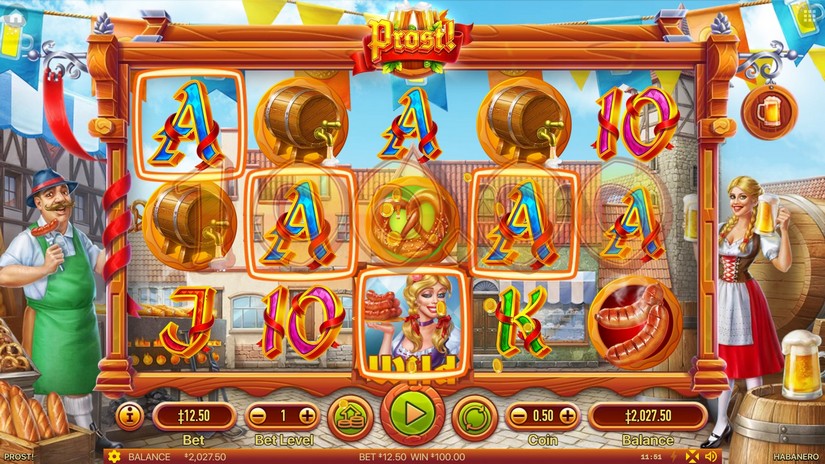 Prost! slot screen 2