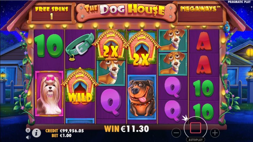 The Dog House Megaways slot screen 5