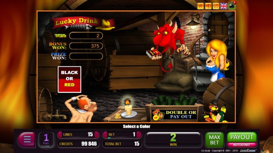 Lucky Drink slot screen 4