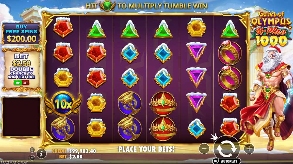 Gates of Olympus Xmas 1000 demo