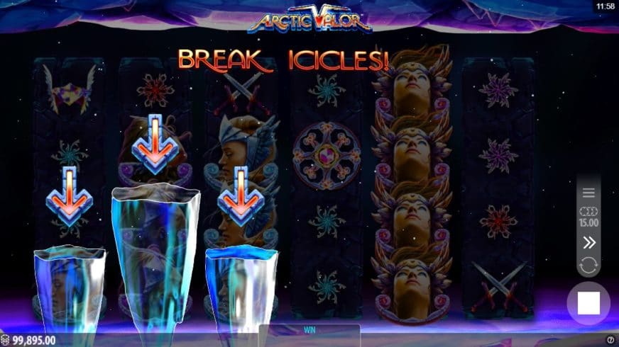 Arctic Valor slot screen 3