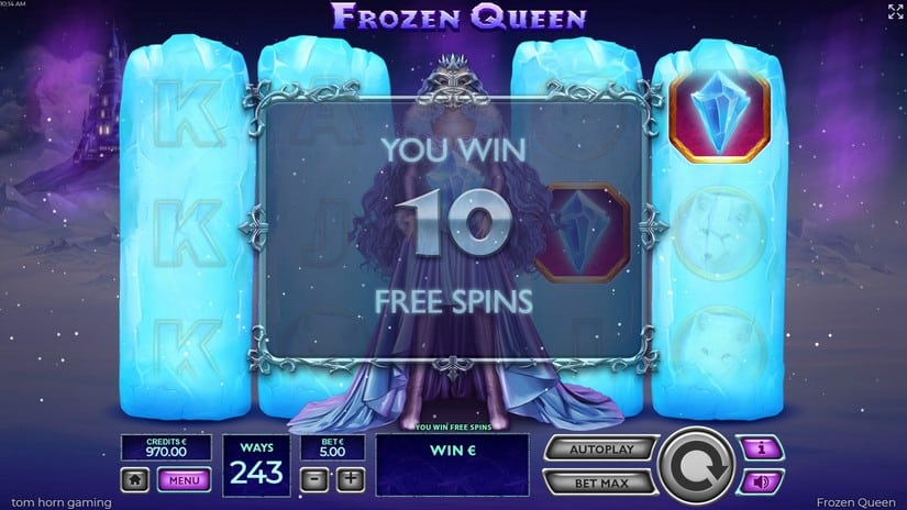 Frozen Queen slot screen 3
