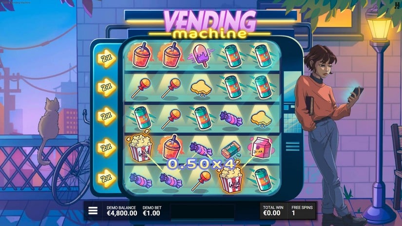 Vending Machine slot screen 3
