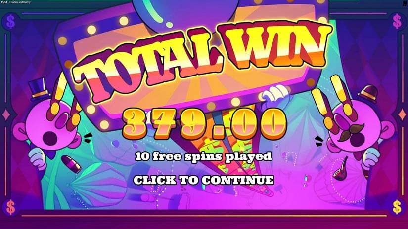 Donny And Danny slot screen 7