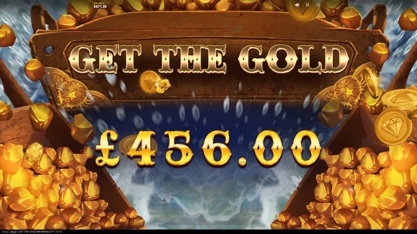 Get The Gold Infinireels slot screen 9