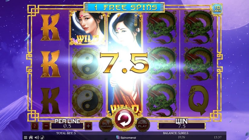 Goddess Of Lotus 10 Lines slot screen 5