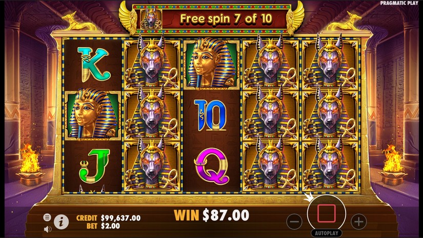 Book of Fallen slot screen 6