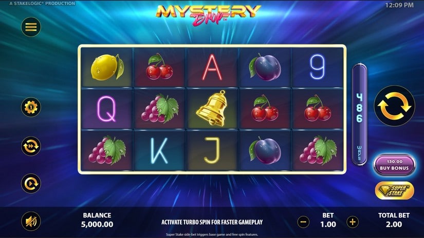 Mystery Drop slot screen 1