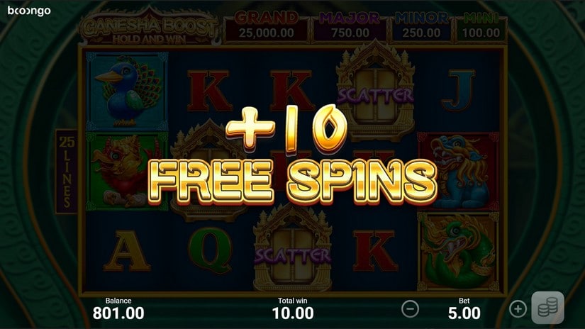 Ganesha Boost Hold and Win slot screen 8