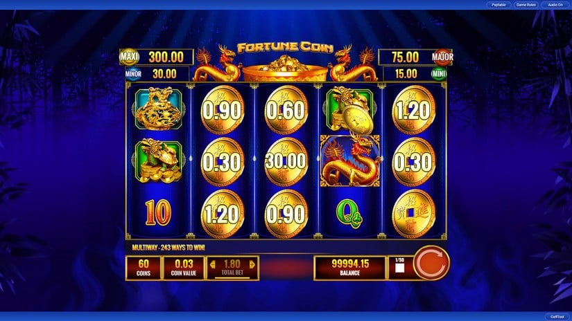 Fortune Coin slot screen 3