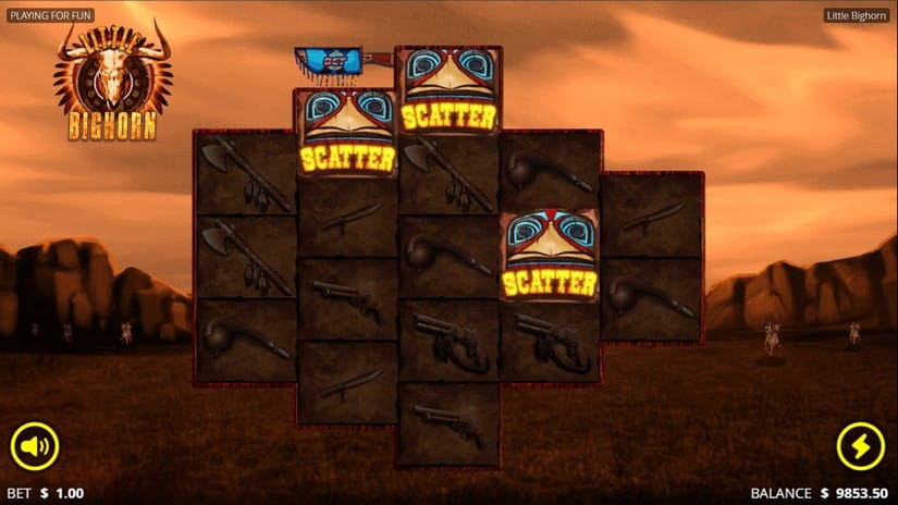 Little Bighorn slot screen 3