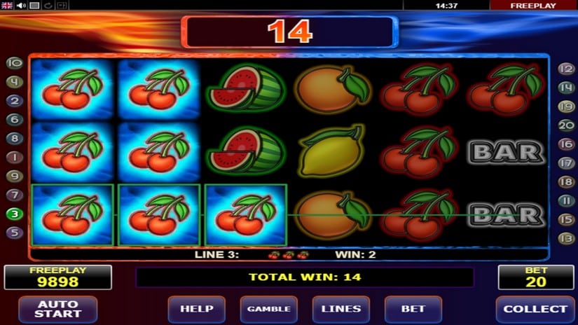 Fire & Ice slot screen 4