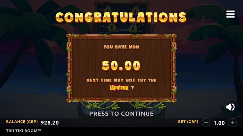 Tiki Tiki Boom slot screen 7