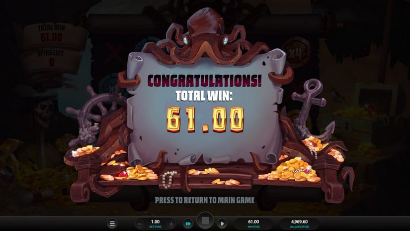 Castaway Cove slot screen 5