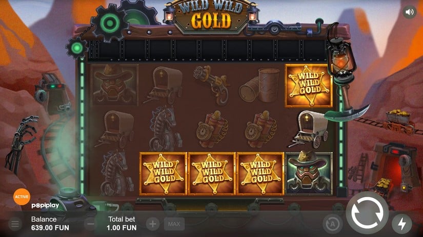 Wild Wild Gold slot screen 2