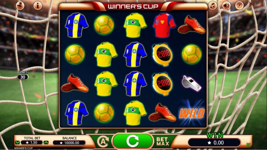 Winner’s Cup slot screen 1