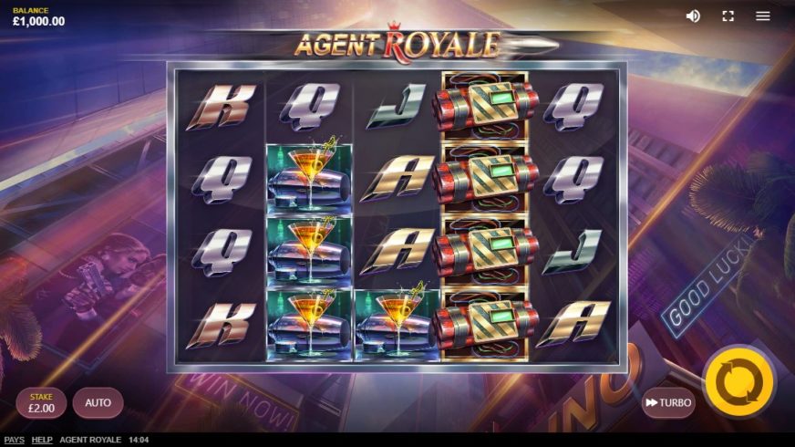Agent Royale slot screen 1