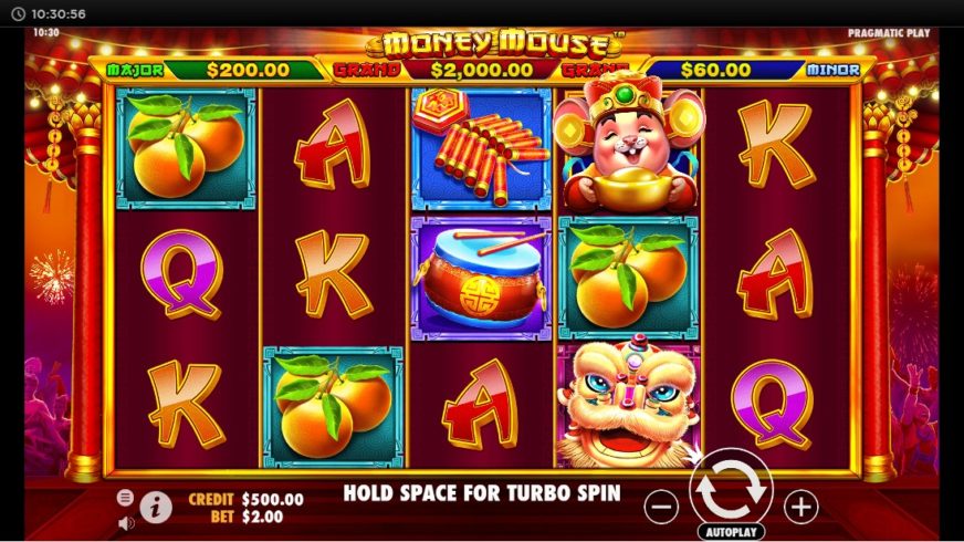 Money Mouse slot screen 1