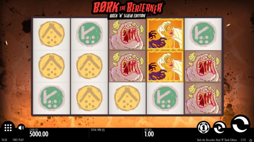 Børk the Berzerker Hack ‘N’ Slash Edition slot screen 3