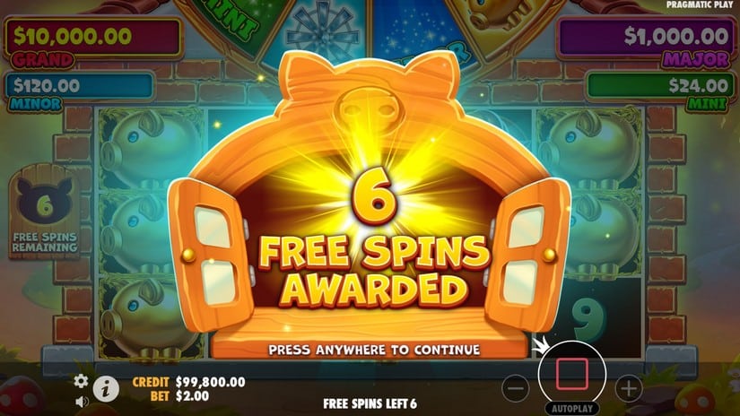 Brick House Bonanza slot screen 3