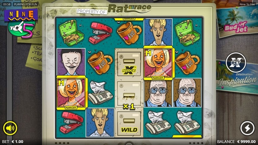 Nine To Five slot screen 1