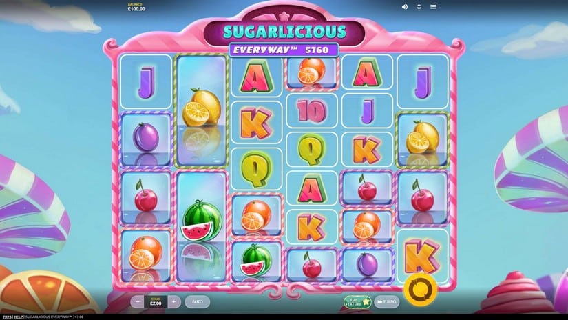 Sugarlicious EveryWay slot screen 1