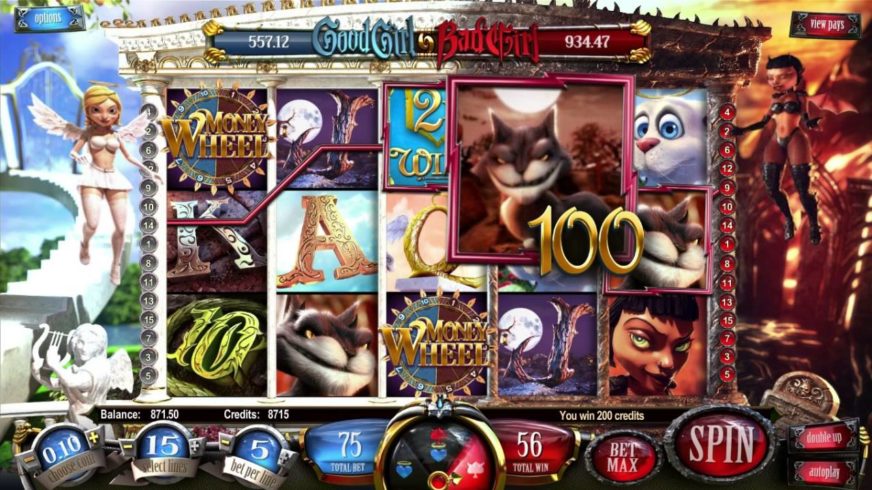 Good Girl Bad Girl slot screen 1