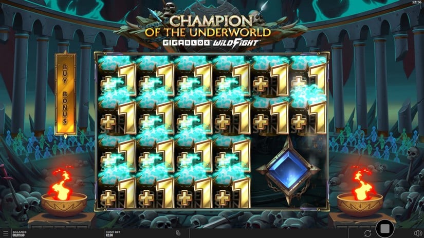 Champion of the Underworld slot screen 7