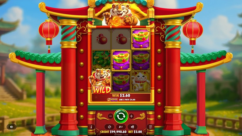 Lucky Tiger Gold slot screen 2