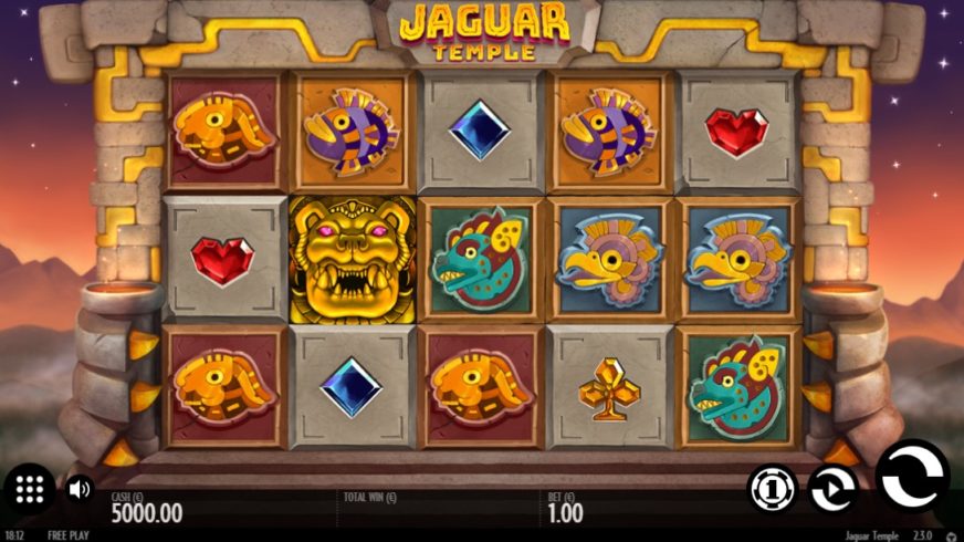 Jaguar Temple slot screen 1