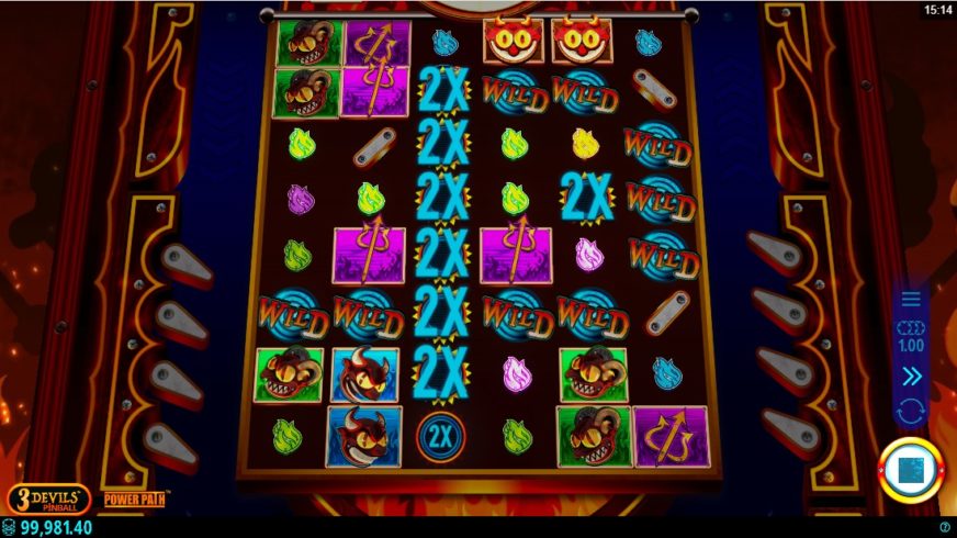 3 Devils Pinball slot screen 3