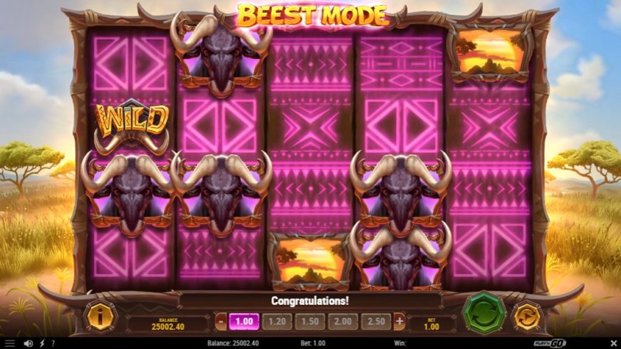 Win A Beest slot screen 3