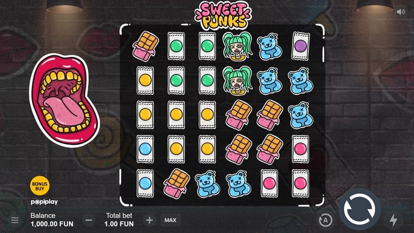 Sweet Punks slot screen 1