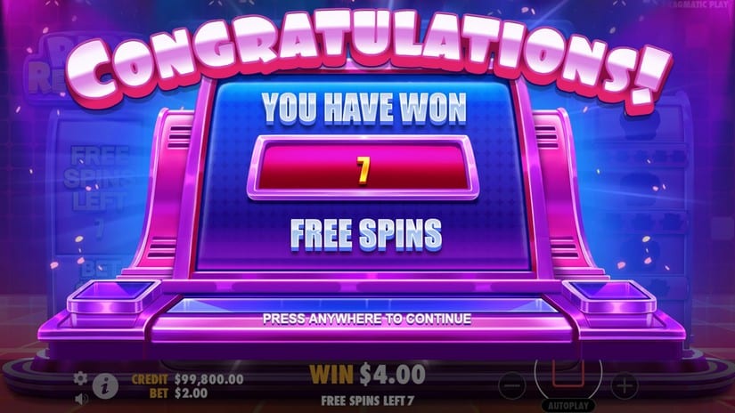 Ripe Rewards slot screen 3