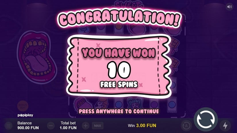 Sweet Punks slot screen 3