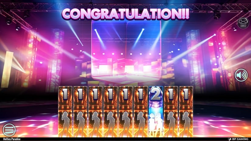 Hottie’s Paradise slot screen 3