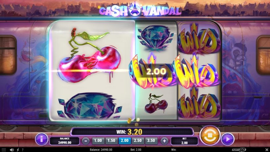 Cash Vandal slot screen 2